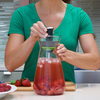 Zing54 - Infusion Pitcher With Citrus Reamer and Muddler Wand