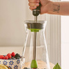 Zing54 - Infusion Pitcher With Citrus Reamer and Muddler Wand