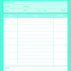 Zippered Take Out Menu Organizer