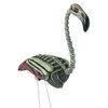 Zombie Flamingo Lawn Ornament