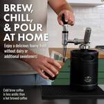 Zulay Nitro Cold Brew Coffee Maker Keg with Creamer Faucet