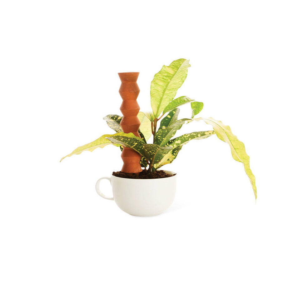thumbnail image 2 of Large Terracotta Self-Watering Pots - 10×6×6 Inch 110oz Clay Watering Spikes For Indoor & Outdoor Plants 2 of 14