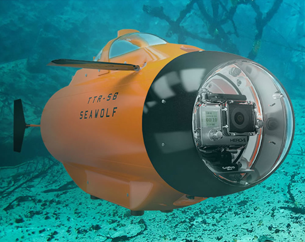 TTRobotix Seawolf Ocean Master - Live Video Underwater Drone
