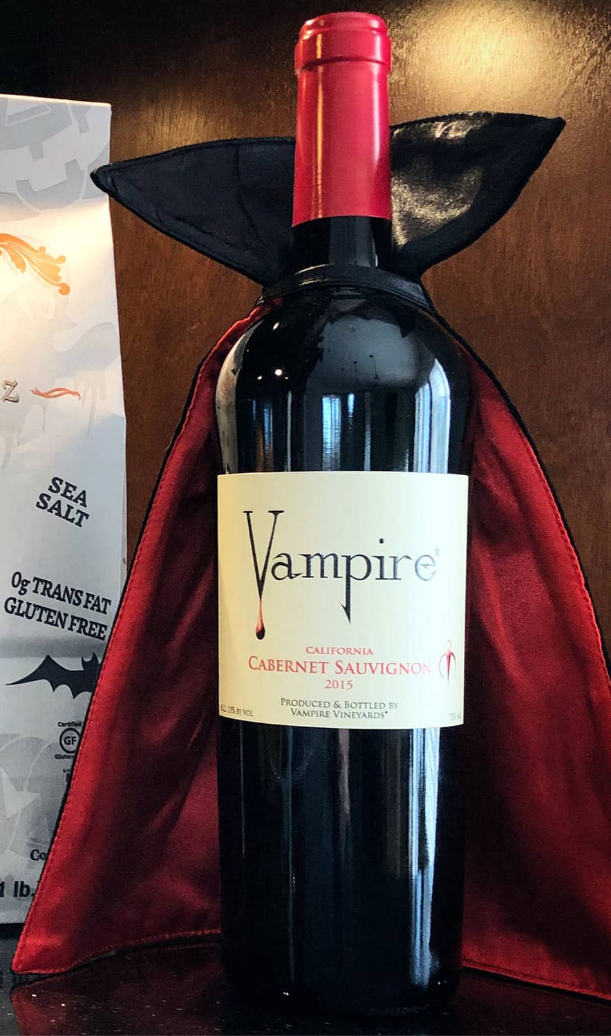 Blood-Thirsty Vampire Wine Bottle Holder 