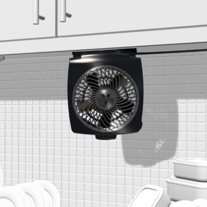 Vornado Under Cabinet Air Circulator Ultimate Kitchen Fan