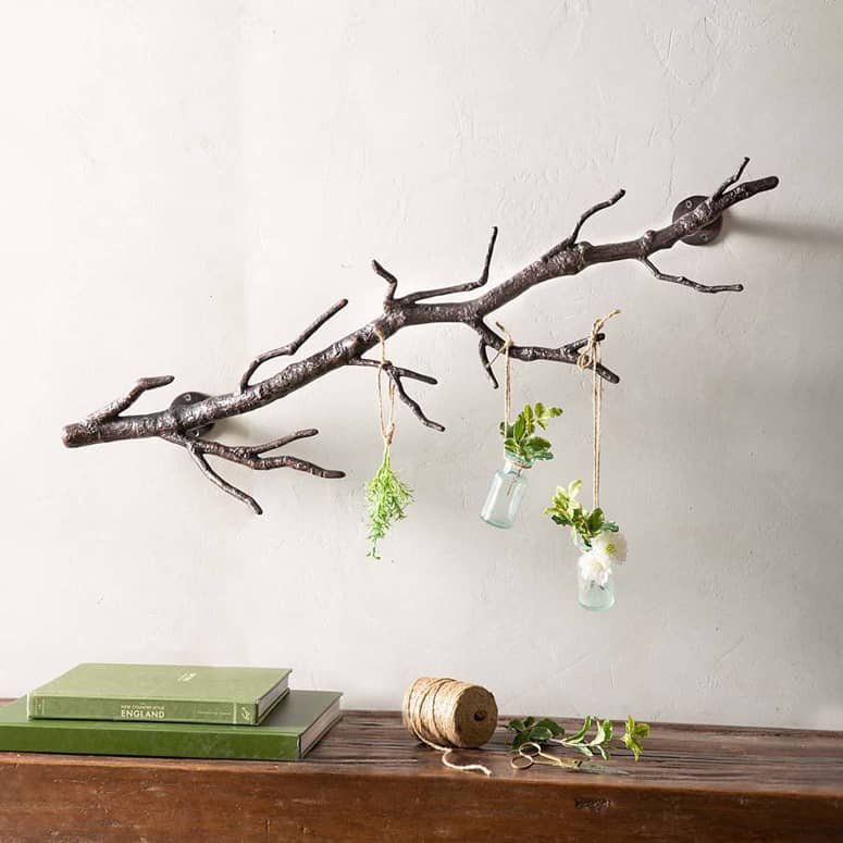Aluminum Tree Branch Coat Rack The Green Head