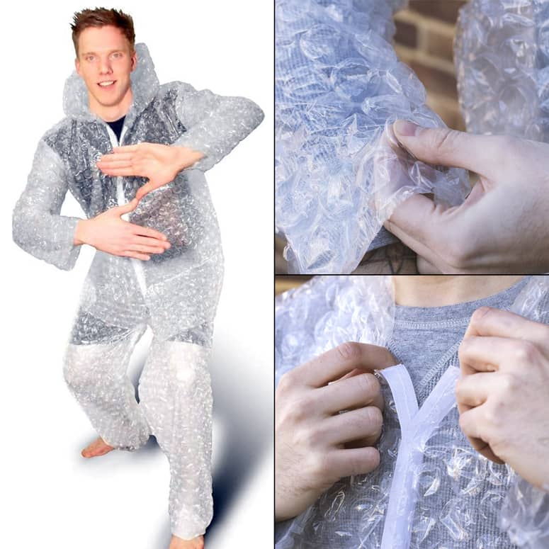 Bubble Wrap Suit The Green Head