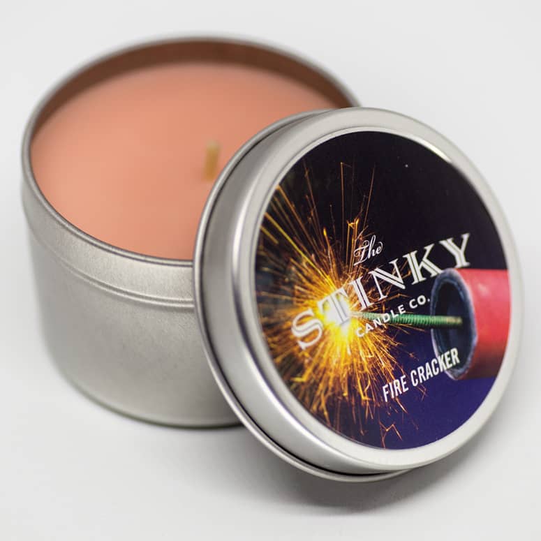 Firecracker Scented Candle The Green Head