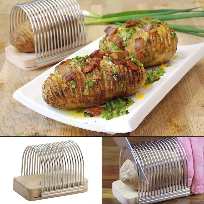 Hasselback Potato Slicing Rack The Green Head