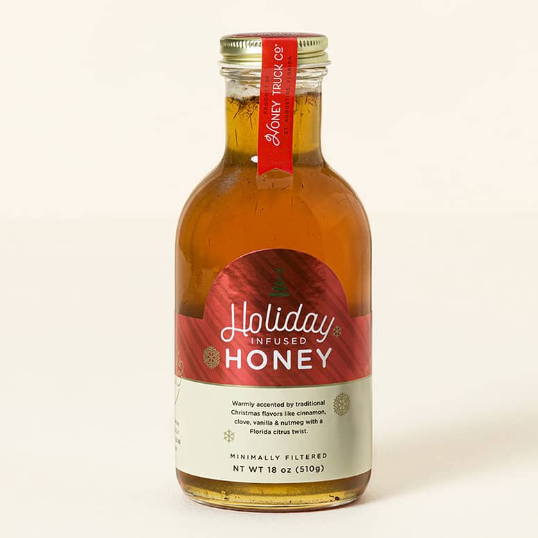 Holiday Honey Infused With Cloves, Cinnamon, Nutmeg, and More The
