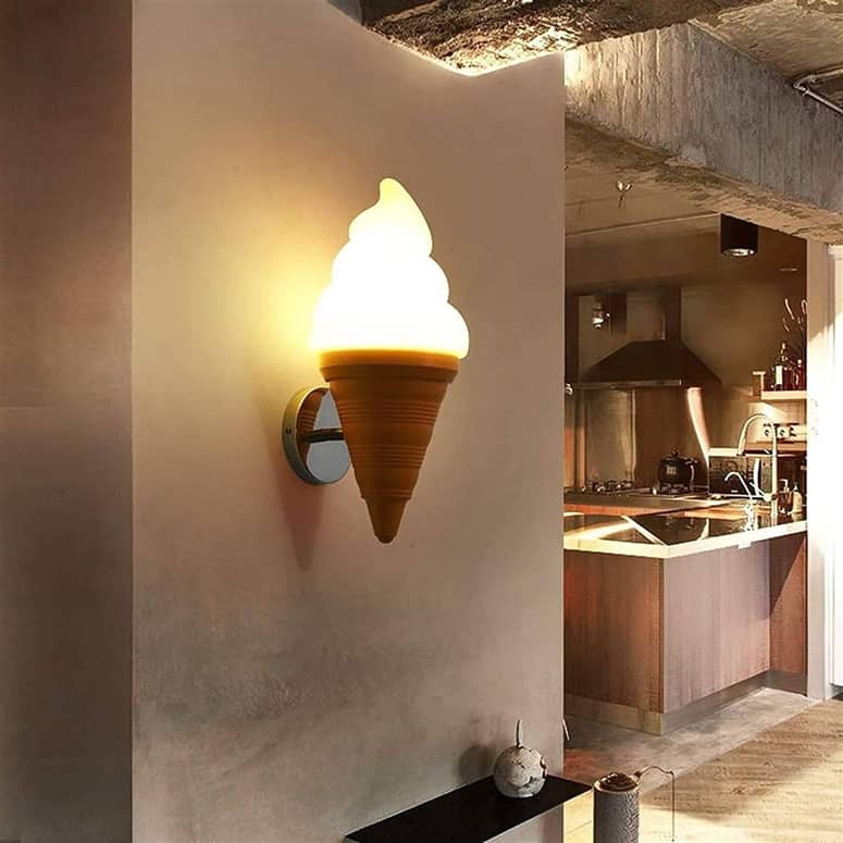 Ice Cream Cone Wall Sconce Lighting Fixtures The Green Head
