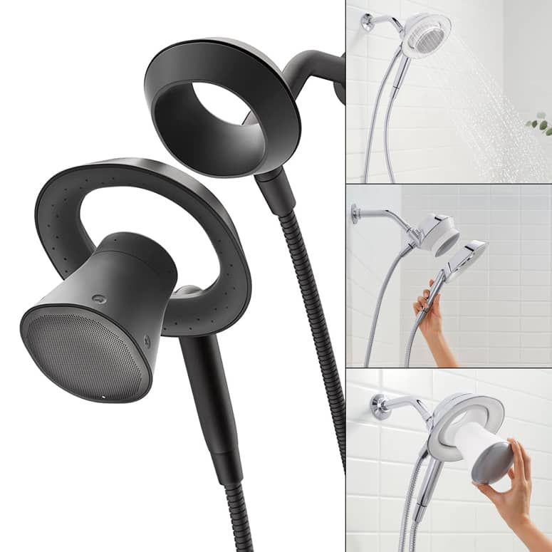 Kohler Moxie Hand Shower With Removable Bluetooth Speaker The Green