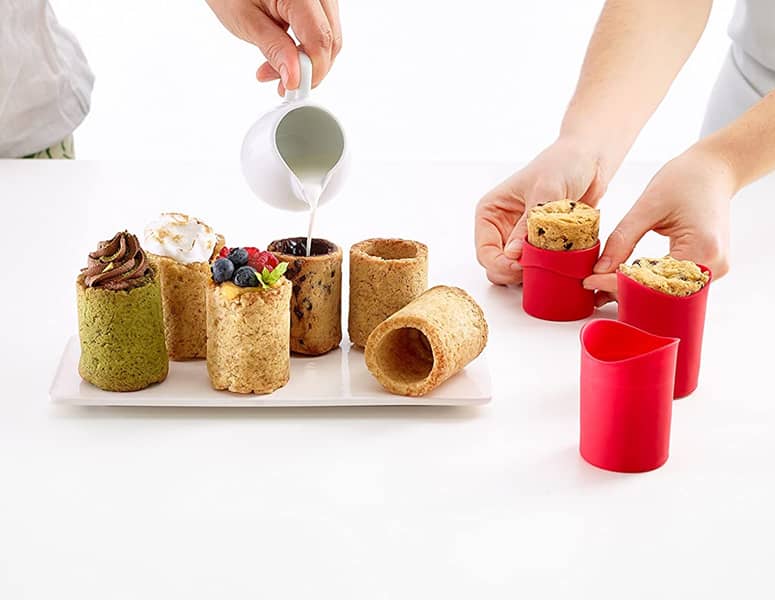 Lekue Cookie Shot Glass Molds The Green Head