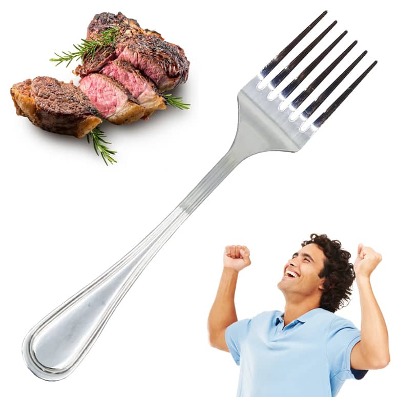 Man Fork Take Bigger Bites With 6 Tines The Green Head