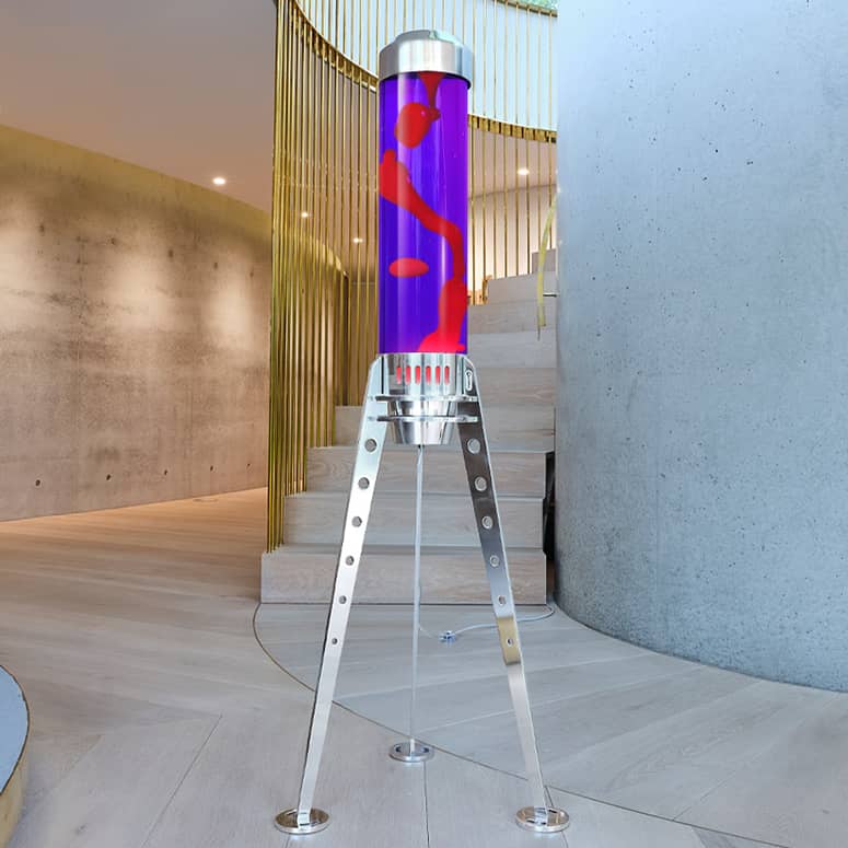 Mathmos Saturn Giant Lava Lamp 5 Foot Tall! The Green Head