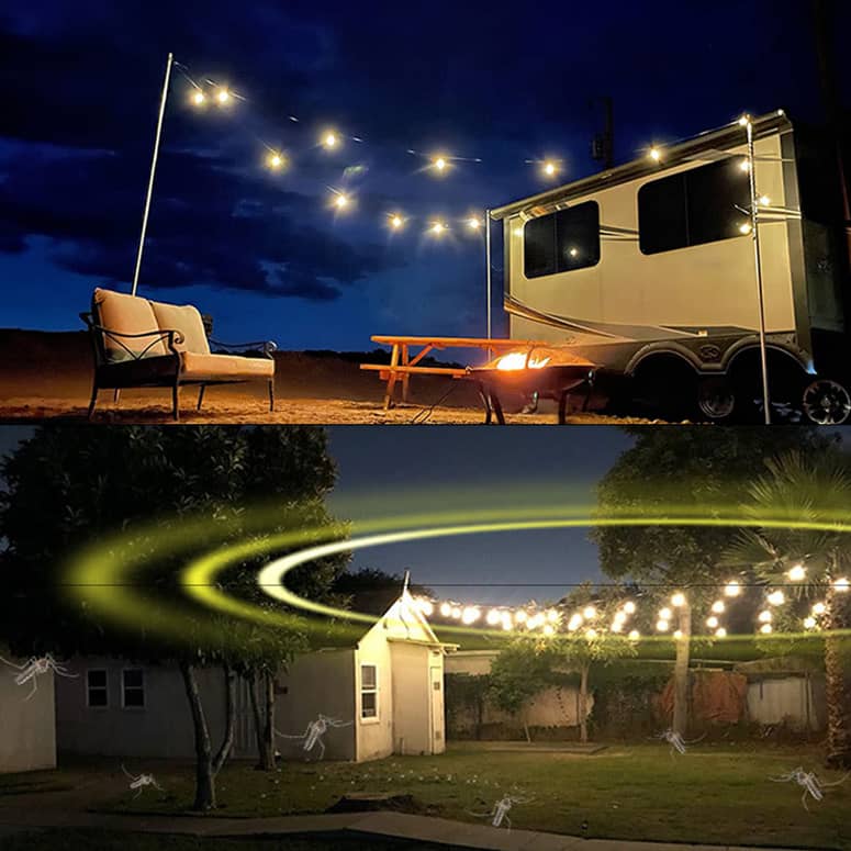 Mosquito Repellant String Lights The Green Head