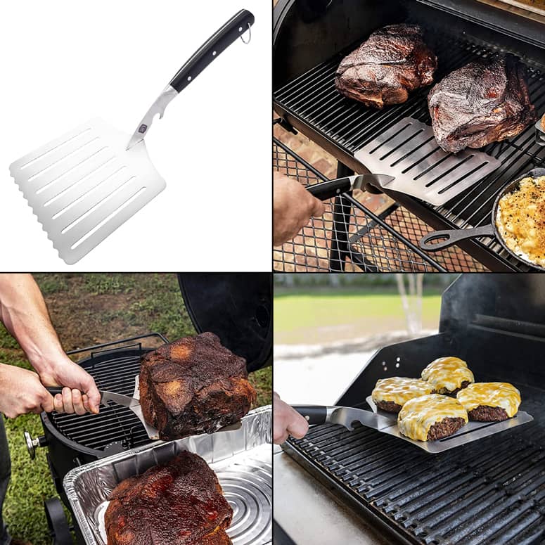 Oklahoma Joe's Blacksmith Hawg Lifter Gigantic Grill Spatula The Green Head