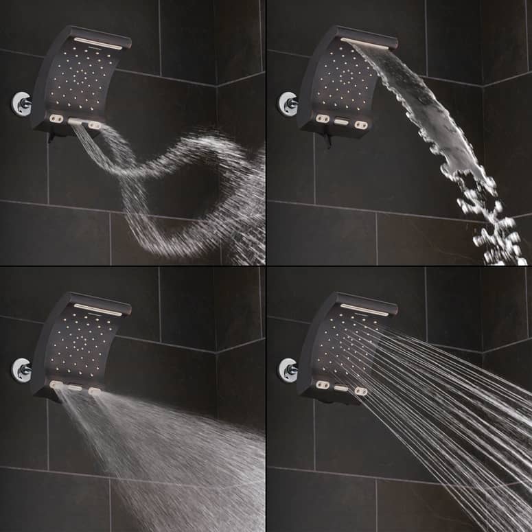 Oxygenics Evolution Rain Shower Head The Green Head