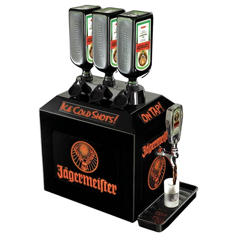 Three Bottle Jagermeister Tap Machine The Green Head