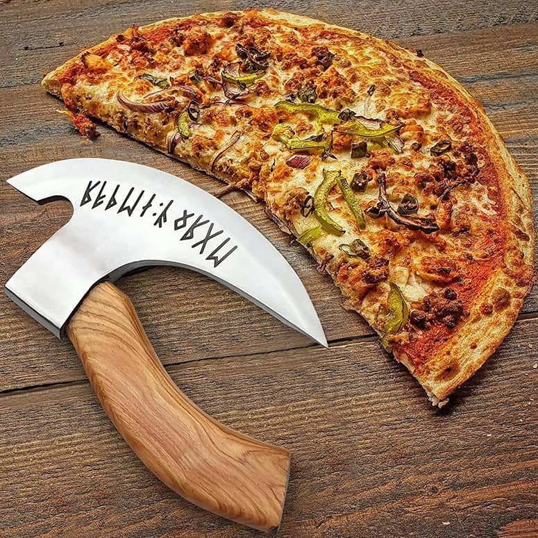 Viking Axe Pizza Cutter The Green Head