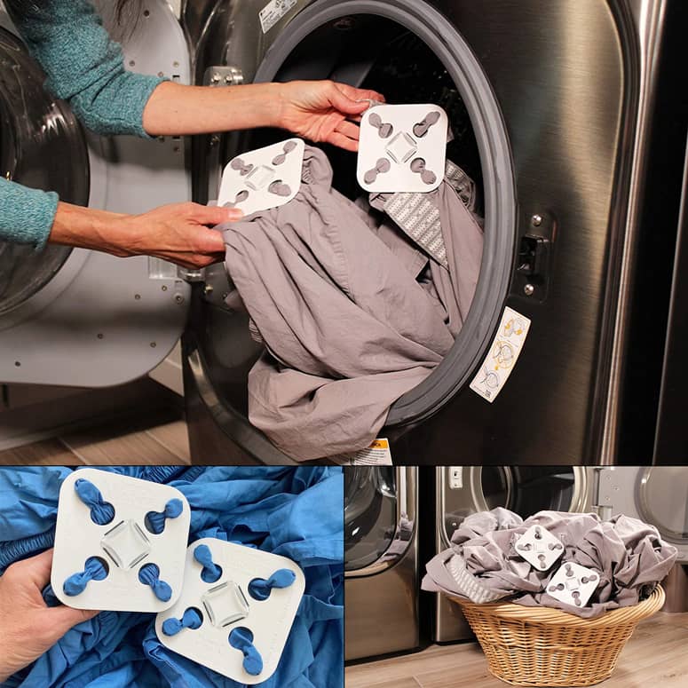 WadFree for Bed Sheets Prevents Tangles and Wads in the Washer and