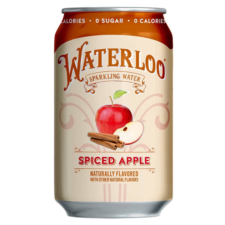 Waterloo Spiced Apple Sparkling Water The Green Head