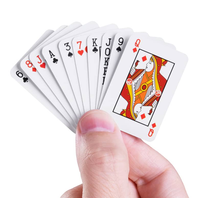 World's Smallest Playing Cards The Green Head