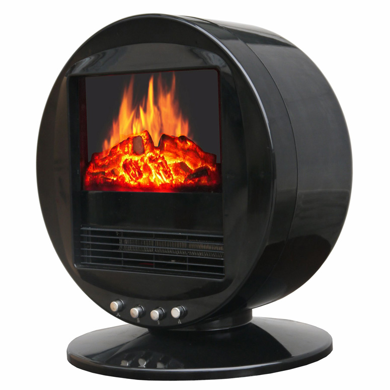 3D Motion Fireplace Desktop Heater