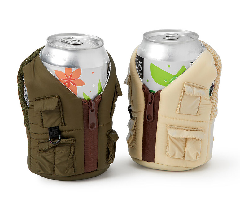 Adventure Cargo Vest Beer Koozies