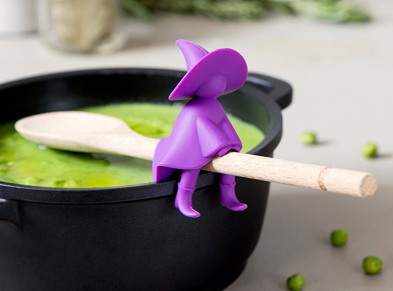 Agatha the Witch - Spoon Holder and Steam Releaser
