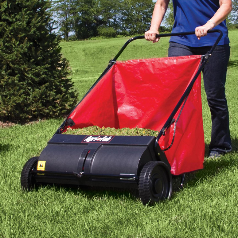 Agri-Fab Push Lawn Sweeper -  Leaves, Grass Clippings, and Lawn Debris
