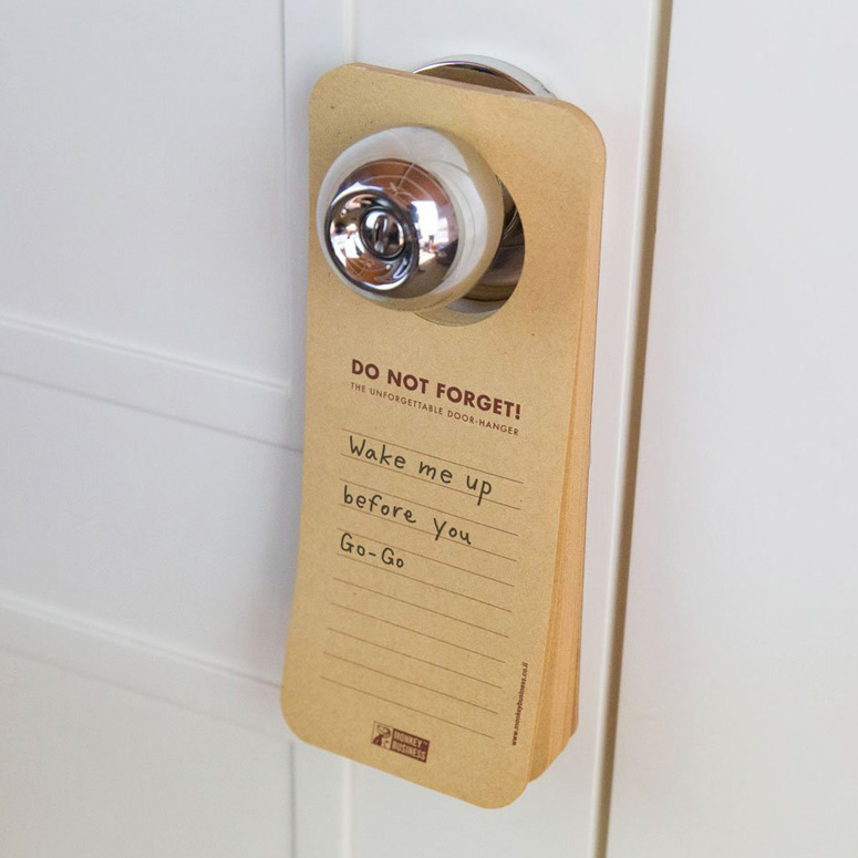 Doorhanger Notepad