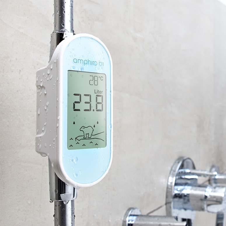 Amphiro - Water and Energy Smart Meter / Shower Motivator