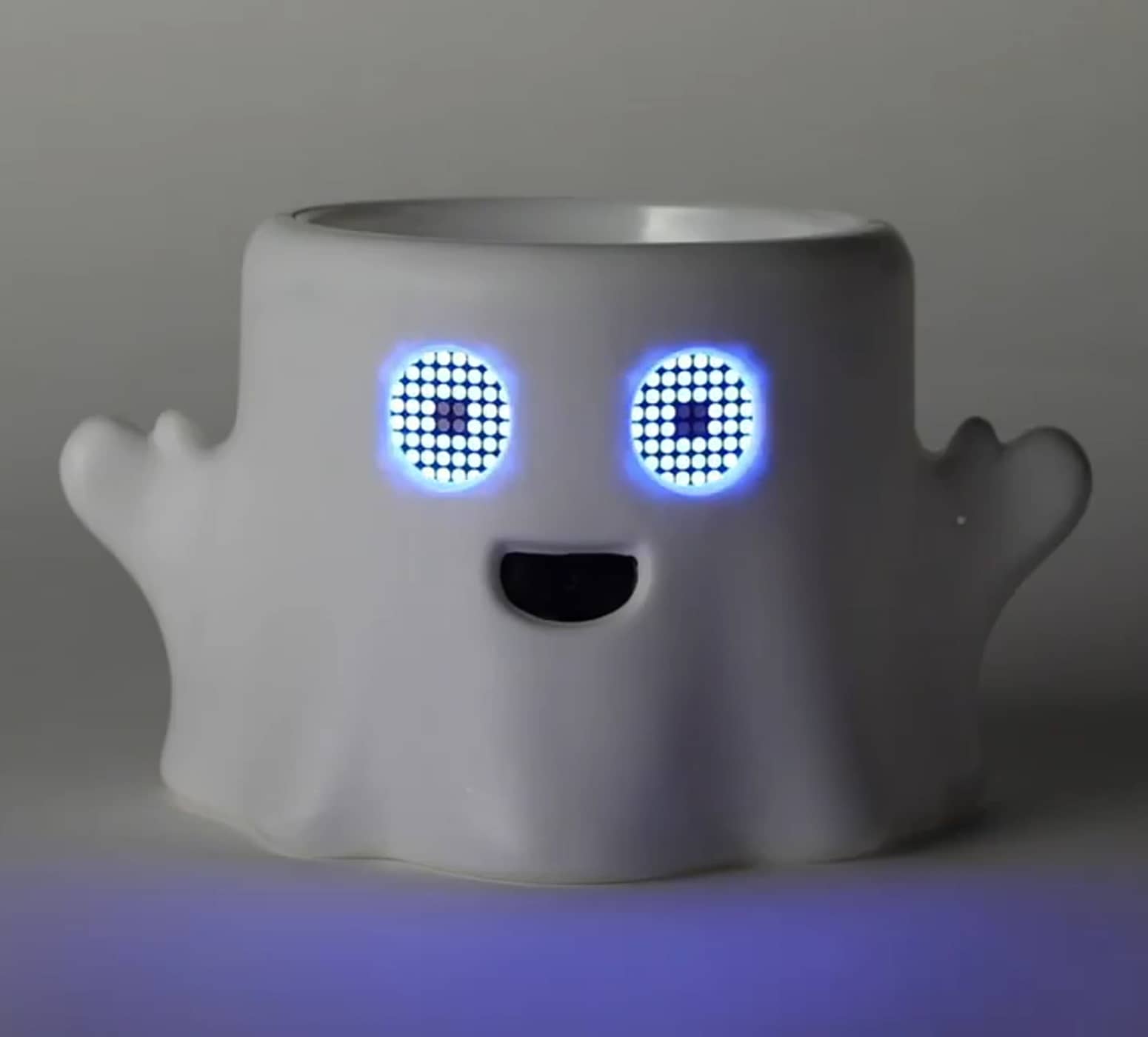 Animated Ghost Halloween Candy Serving Bowl