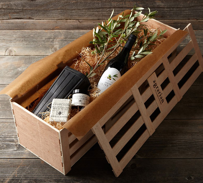 Arbequina Olive Tree Gift Crate