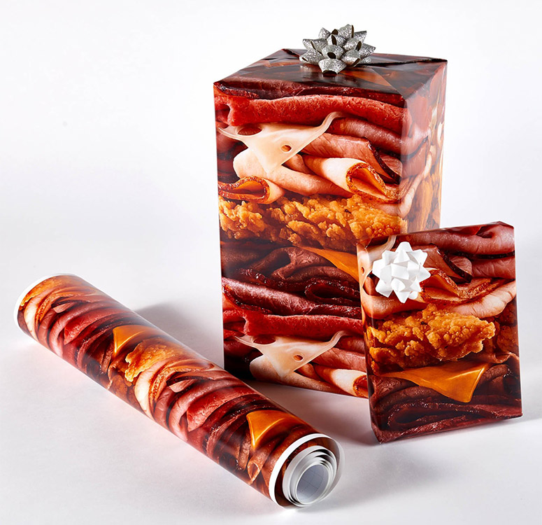 Arby's All the Meats Wrapping Paper