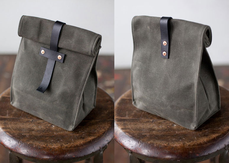 Artifact Waxed Canvas Lunch Tote