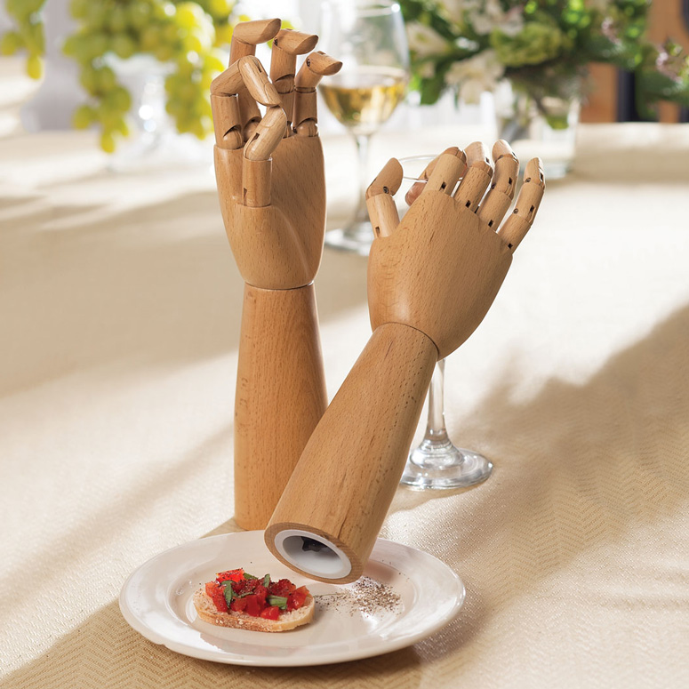 Artist Manikin Handy Salt And Pepper Mills