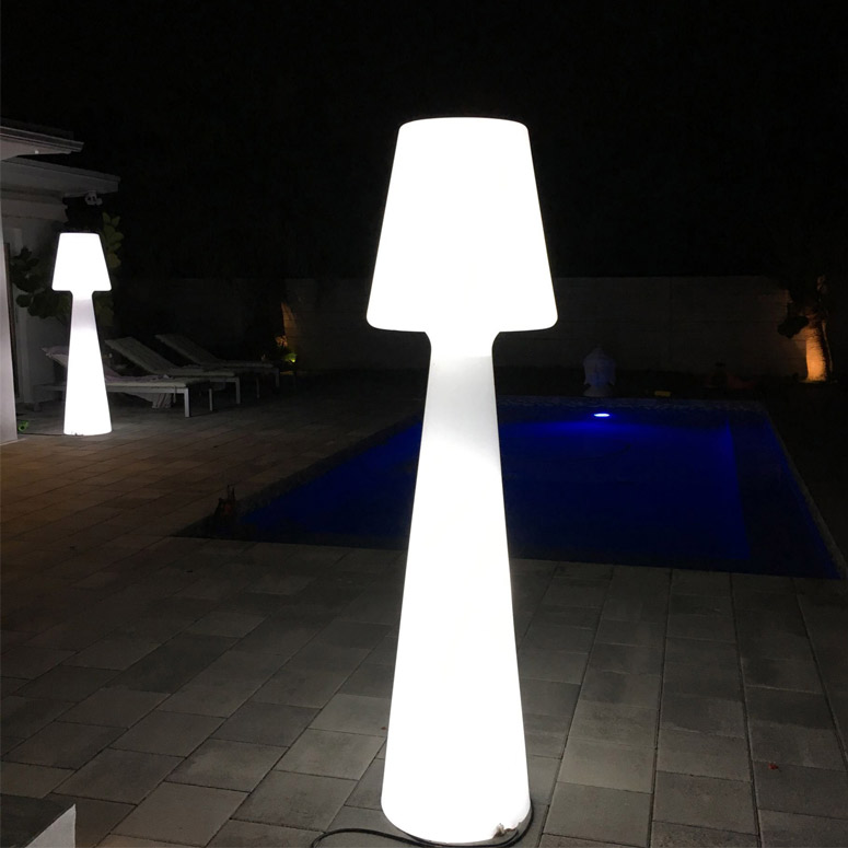 Massive Outdoor Led Floor Lamp, Led Floor Light Outdoor