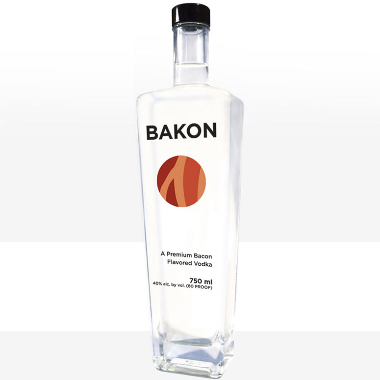 Bakon Vodka - Vodka with a Savory Bacon Flavor!