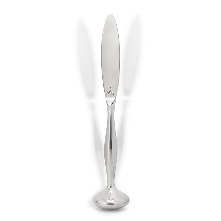 Balancing Stand Up Butter Knife Keeps Tabletop Clean