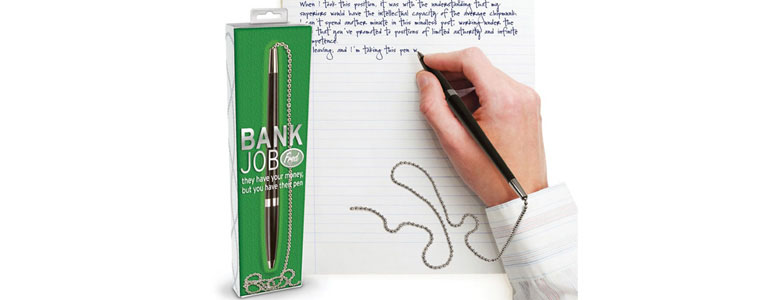 Bank Job Pen