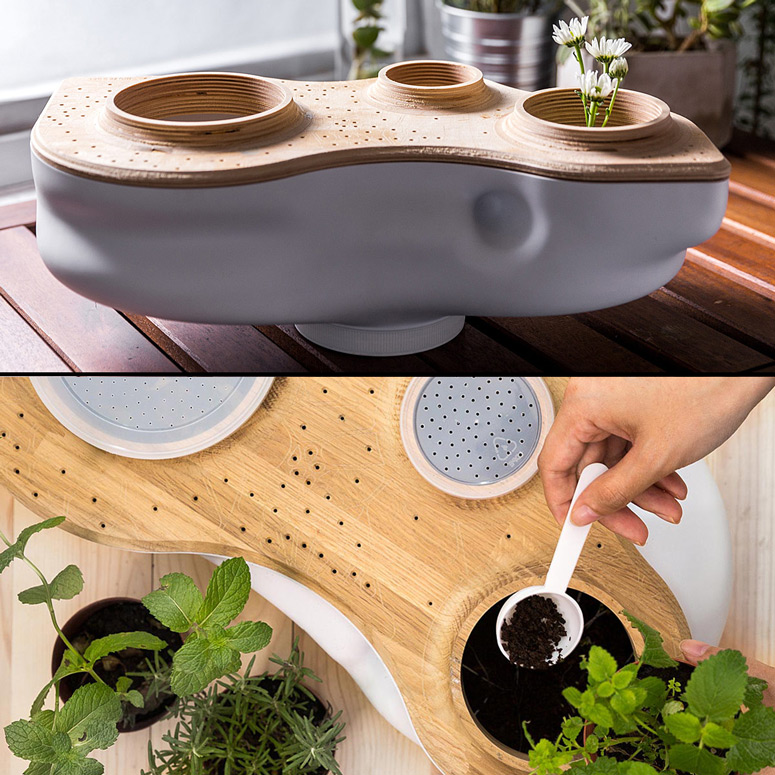 BioVessel - Sculptural and Odorless Composter Powered By Earthworms