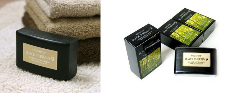 Black Therapy 9 - Bamboo Charcoal Soap