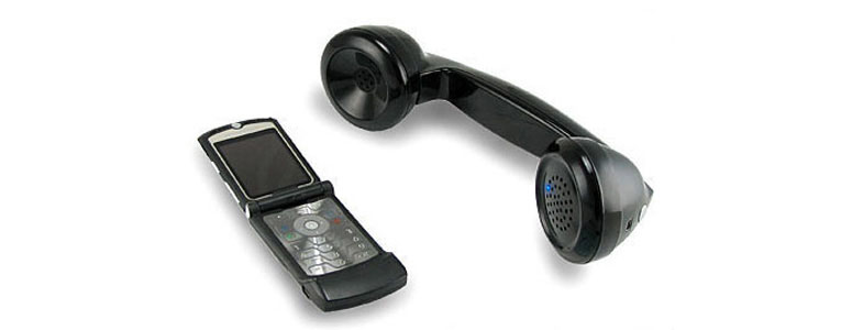 Retro Cordless Telephone Handset USB Rechargeable Black Classic Vintage Radiation Proof Wireless Bluetooth Telephone Handset Receivers Headphones 