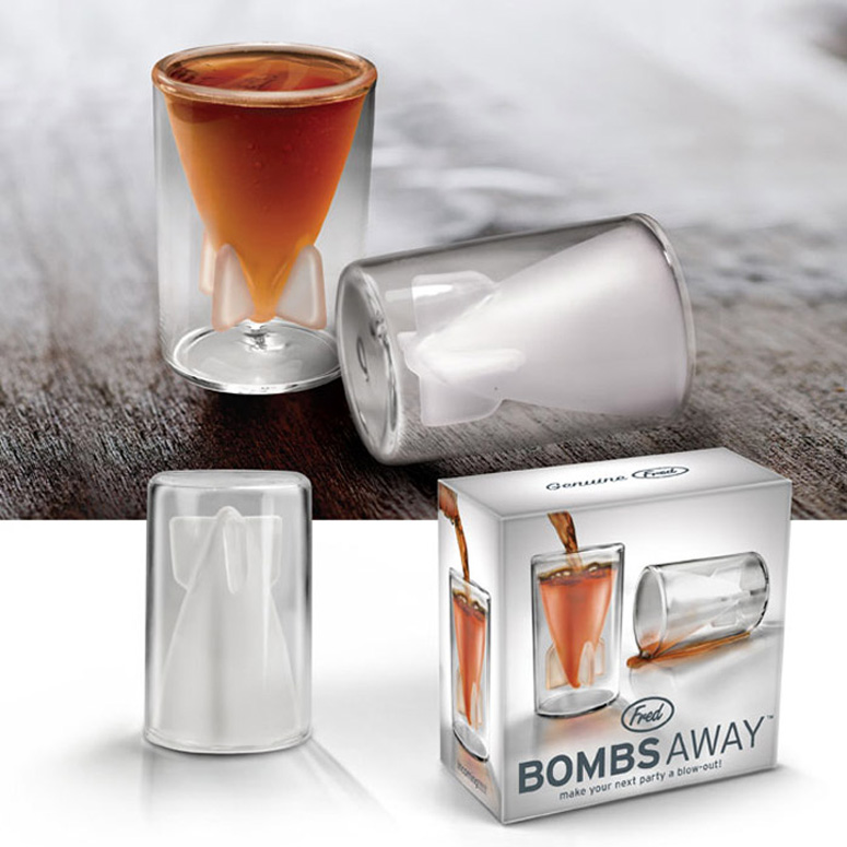 Bombs Away Shot Glasses