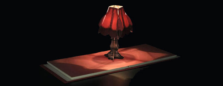 Book of Lights - Pop-Up Working Lamp