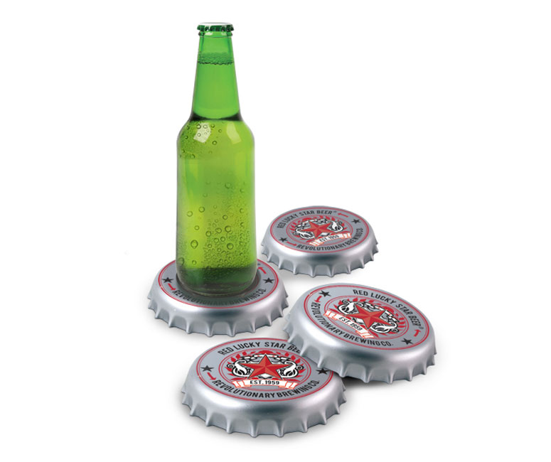 Bottle Cap Coasters