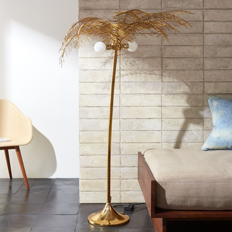 Breezy Palm Tree Floor Lamp