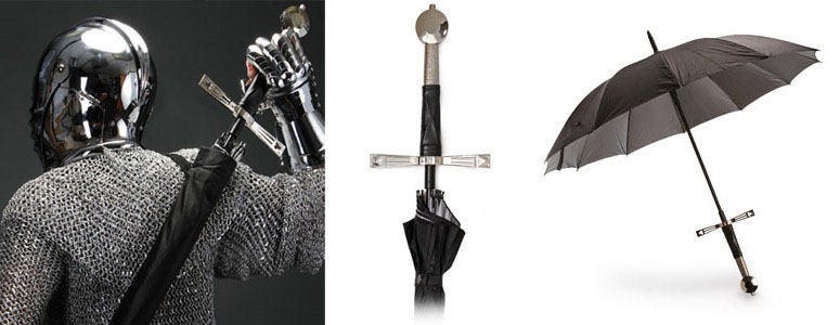 Broadsword Handle Umbrella